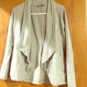 The North Face heather grey coverup